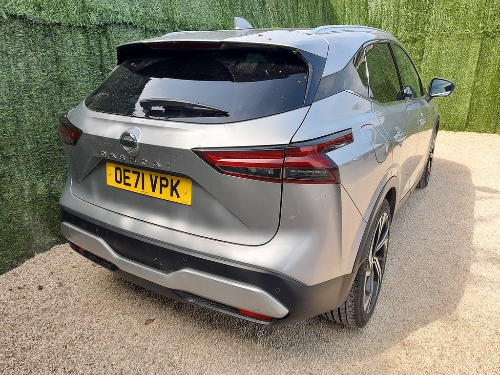 Nissan Qashqai Dig-t Mhev Tekna OE71VPK Silver #5