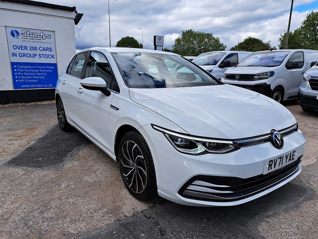 Volkswagen Golf Tsi Style RV71YAE White #3