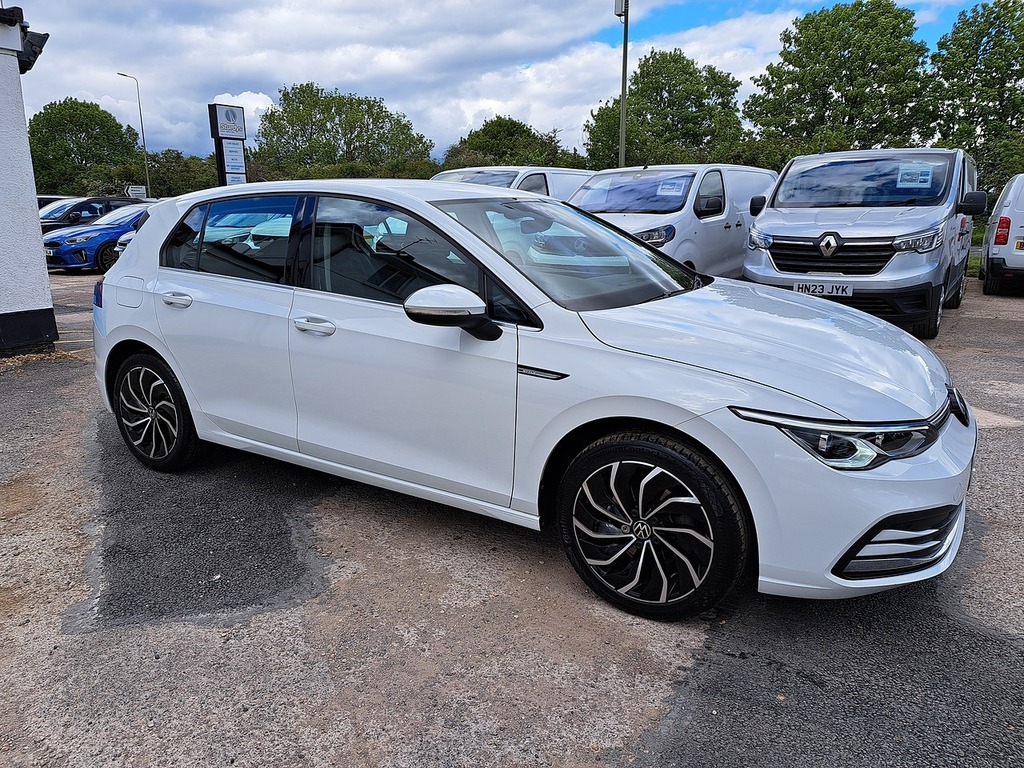 Volkswagen Golf Tsi Style RV71YAE White #5
