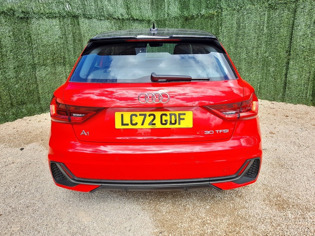 Audi A1 Tfsi S Line LC72GDF Red #6