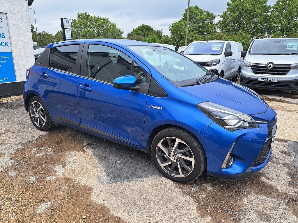 Toyota Yaris Vvt-h Y20 Bi-tone FG20TNV Blue #5