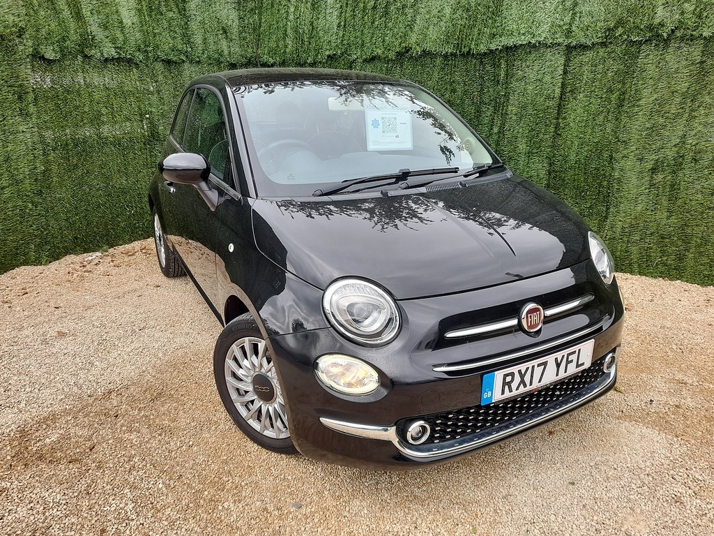 Fiat 500 Lounge Black #2