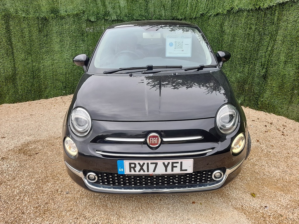 Fiat 500 Lounge Black #3