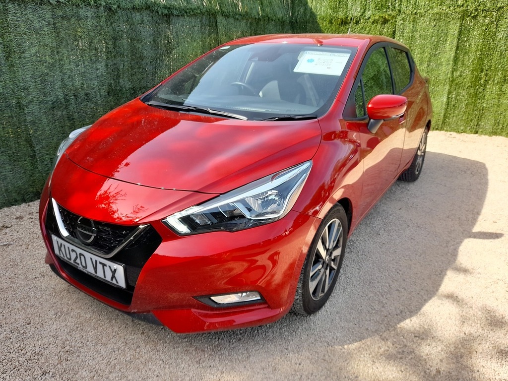 Nissan Micra Ig-t Tekna Red #4