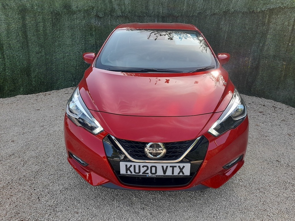 Nissan Micra Ig-t Tekna Red #3
