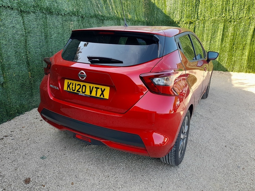 Nissan Micra Ig-t Tekna Red #5