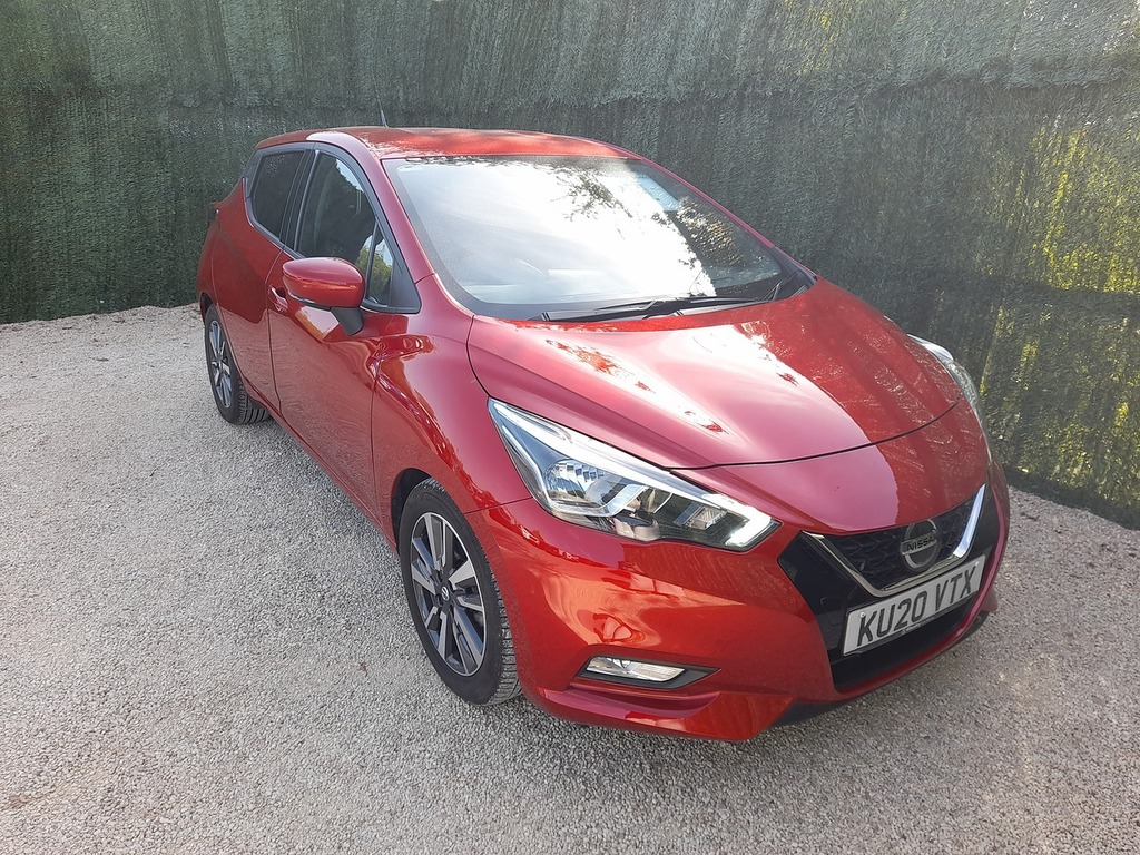 Nissan Micra Ig-t Tekna Red #2