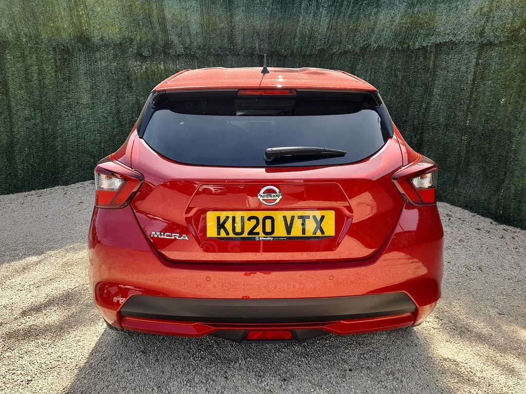 Nissan Micra Ig-t Tekna Red #6