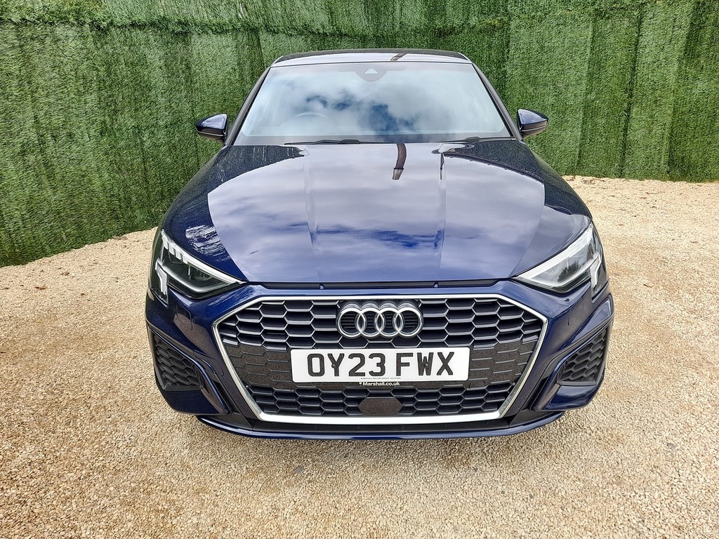 Audi A3 Tfsie S Line OY23FWX Blue #3