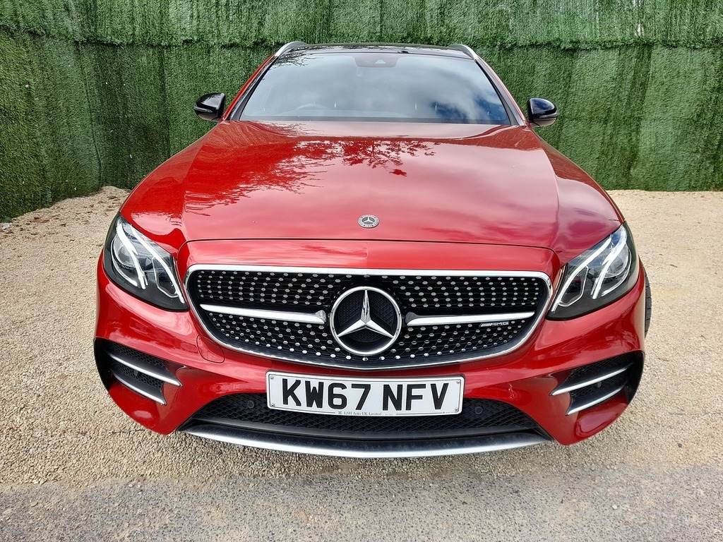 Mercedes-Benz E Class E43 V6 Amg KW67NFV Red #3