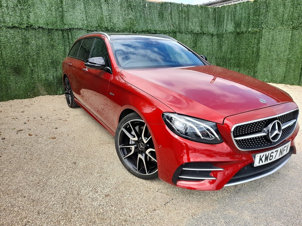 Mercedes-Benz E Class E43 V6 Amg KW67NFV Red #2