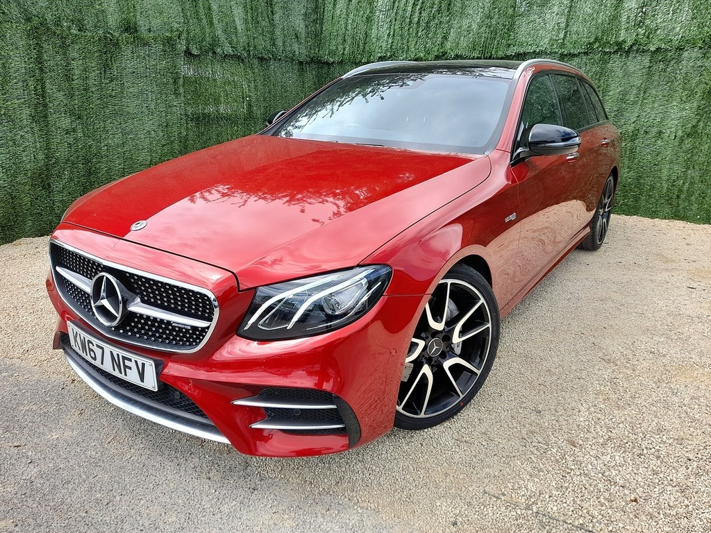 Mercedes-Benz E Class E43 V6 Amg KW67NFV Red #4