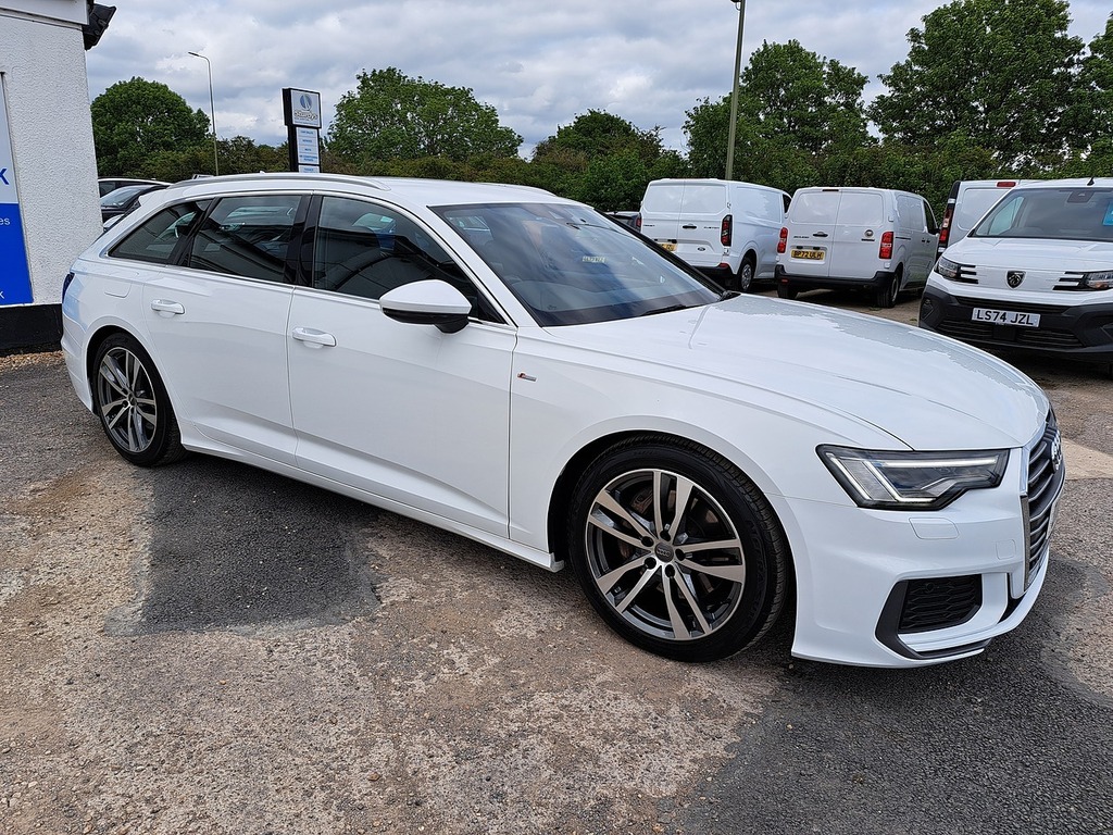 Audi A6 Avant Tdi V6 S Line White #5