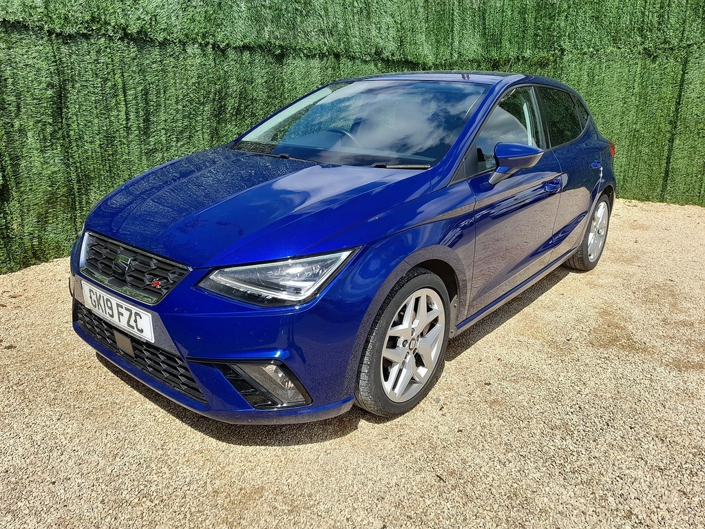 Seat Ibiza Tsi Fr GK19FZC Blue #4