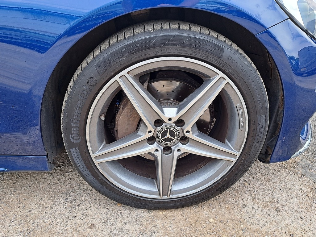 Mercedes-Benz C Class C220d Amg Line WN68BMZ Blue #6