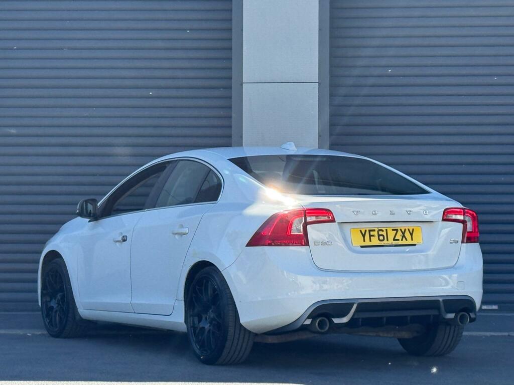 Volvo S60 2.4 D5 R-design Euro 5 Ss White #6