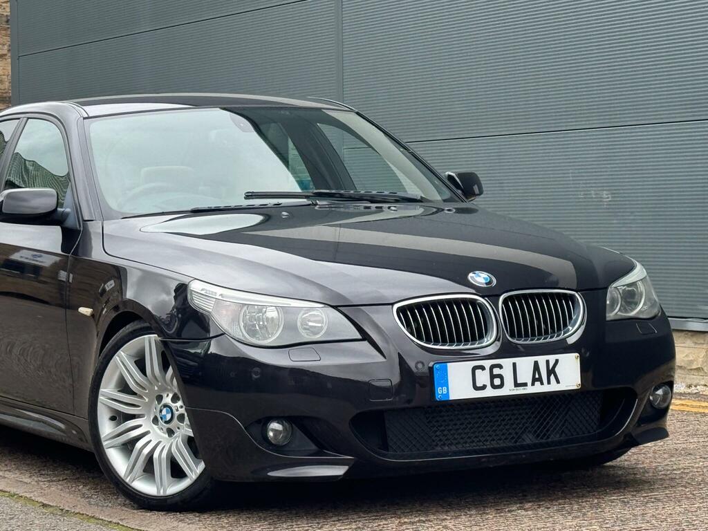BMW 5 Series 3.0 535D M Sport Euro 4 Black #3