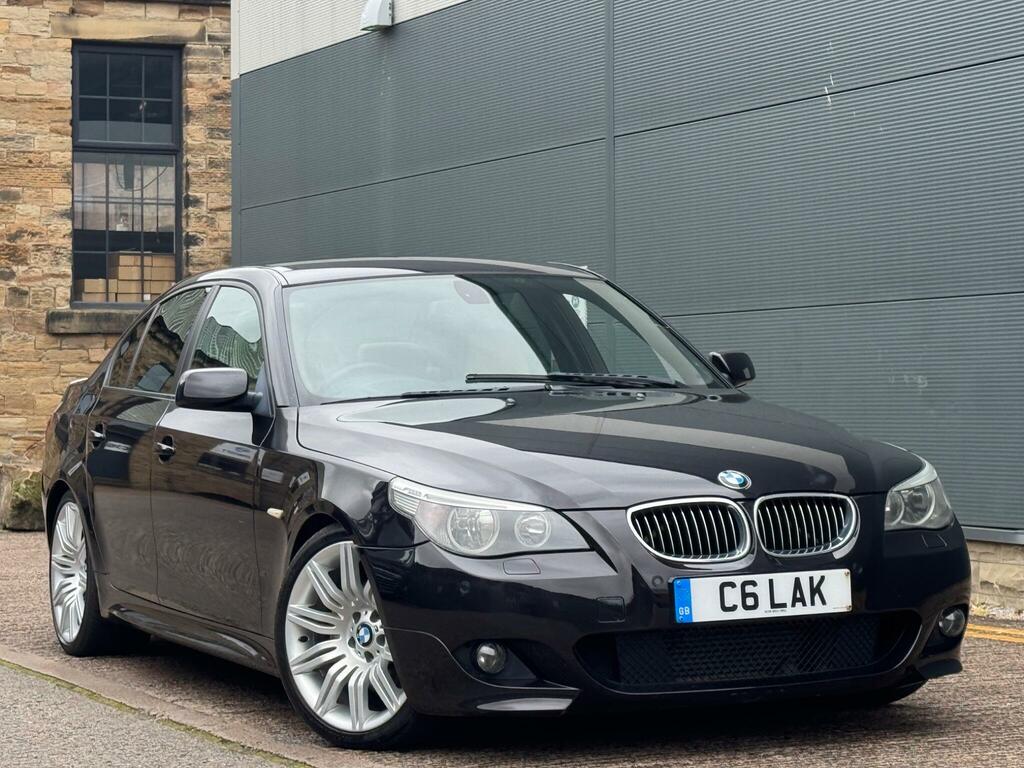 BMW 5 Series 3.0 535D M Sport Euro 4 Black #2