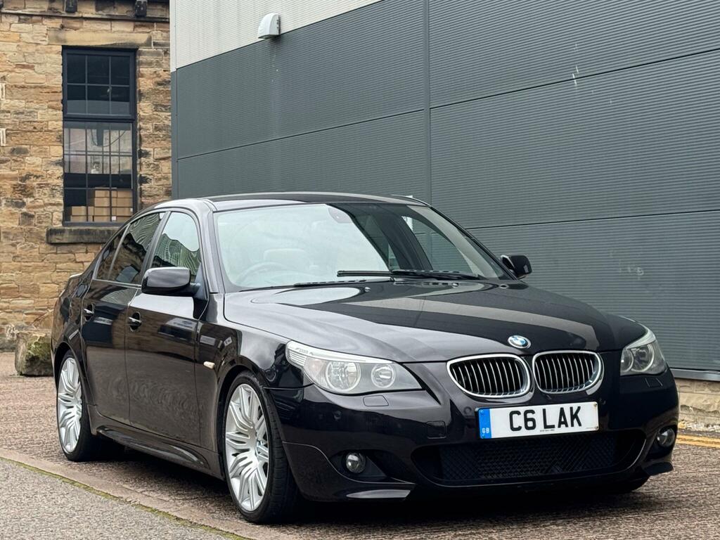 BMW 5 Series 3.0 535D M Sport Euro 4 Black #6