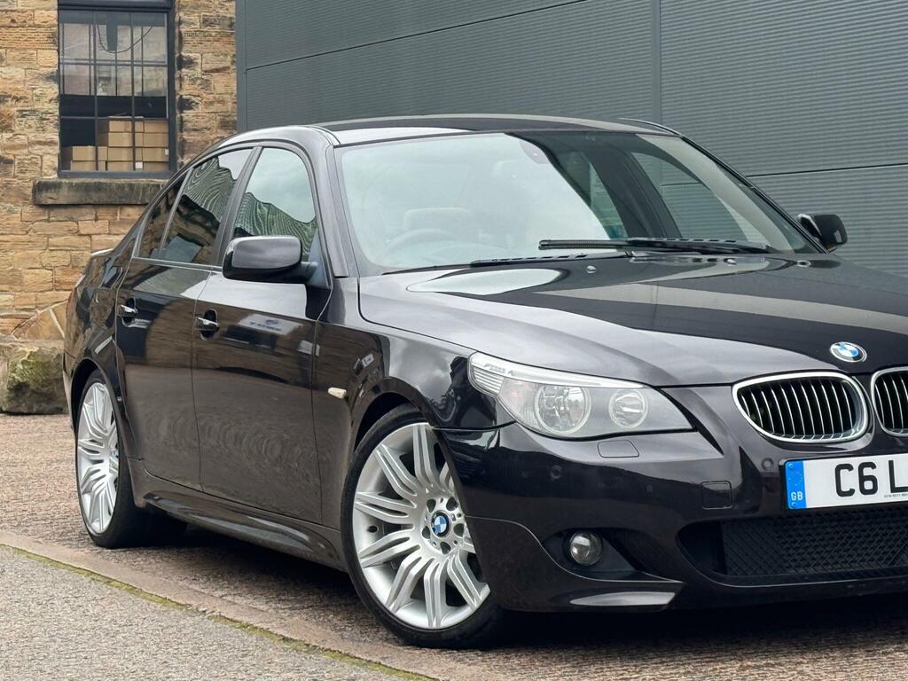 BMW 5 Series 3.0 535D M Sport Euro 4 Black #4