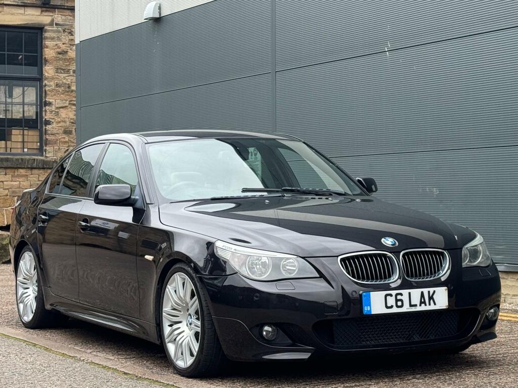 BMW 5 Series 3.0 535D M Sport Euro 4 Black #5