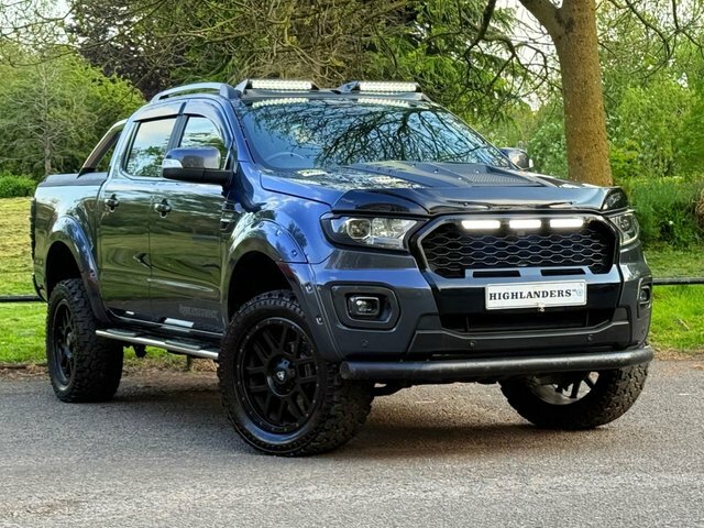 Ford Ranger 2021 2.0 Ecoblue Wildtrak Raptor Kit Bi-turbo Pick GE21AHF Grey #2