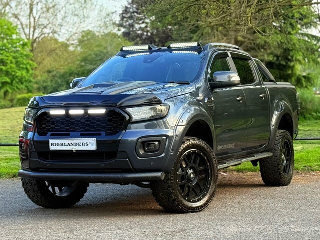 Ford Ranger 2021 2.0 Ecoblue Wildtrak Raptor Kit Bi-turbo Pick Grey