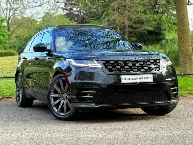 Land Rover Range Rover Velar 2018 3.0 Sd6 V6 R-dynamic Hse Black Pack Open Pan OU68WZK Black #2