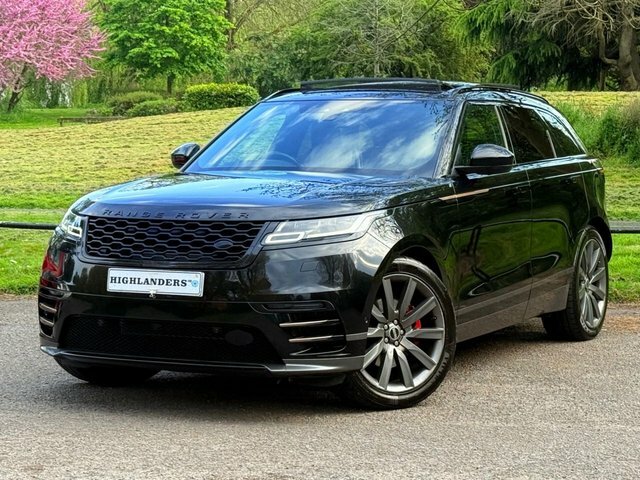 Land Rover Range Rover Velar 2018 3.0 Sd6 V6 R-dynamic Hse Black Pack Open Pan Black