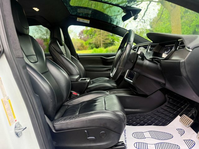 Tesla Model X 2017 P100dl Dual Motor Black Pack 6 Seats Pan Ro White #6
