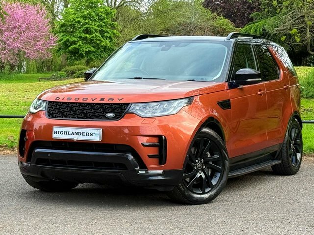 Land Rover Discovery 2019 3.0 Sd V6 Hse Black Pack Panoramic Roof Digit Orange