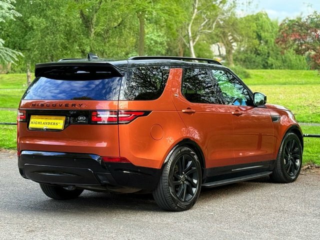 Land Rover Discovery 2019 3.0 Sd V6 Hse Black Pack Panoramic Roof Digit SN69WFZ Orange #4