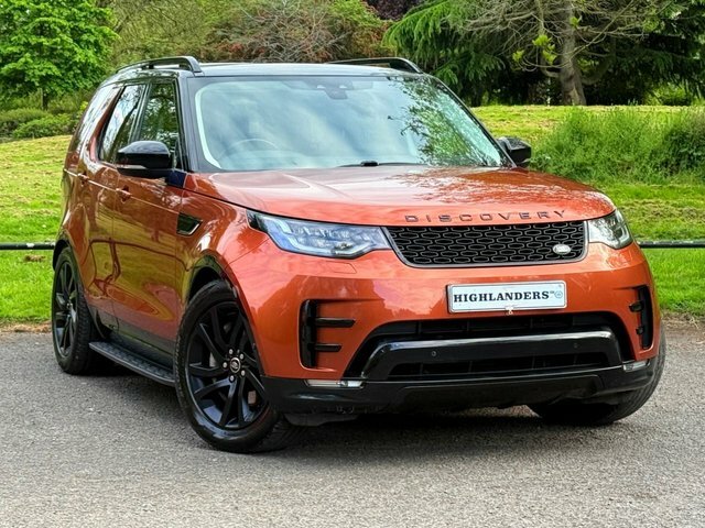 Land Rover Discovery 2019 3.0 Sd V6 Hse Black Pack Panoramic Roof Digit SN69WFZ Orange #2