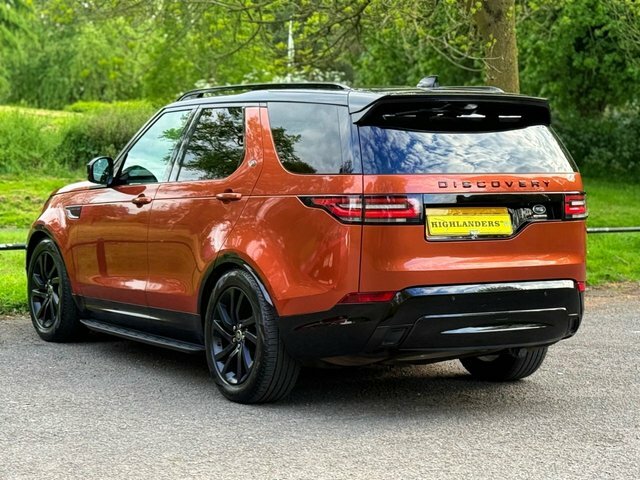 Land Rover Discovery 2019 3.0 Sd V6 Hse Black Pack Panoramic Roof Digit SN69WFZ Orange #3