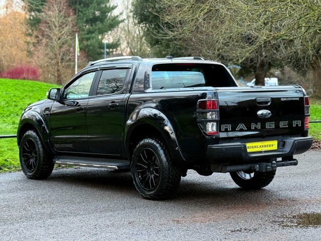 Ford Ranger 2021 2.0 Ecoblue Wildtrak Raptor Kit Bi-turbo Pick HN21NHV Black #3