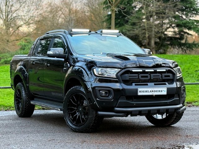 Ford Ranger 2021 2.0 Ecoblue Wildtrak Raptor Kit Bi-turbo Pick HN21NHV Black #2