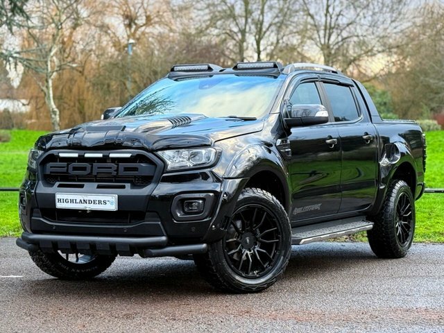 Ford Ranger 2021 2.0 Ecoblue Wildtrak Raptor Kit Bi-turbo Pick Black