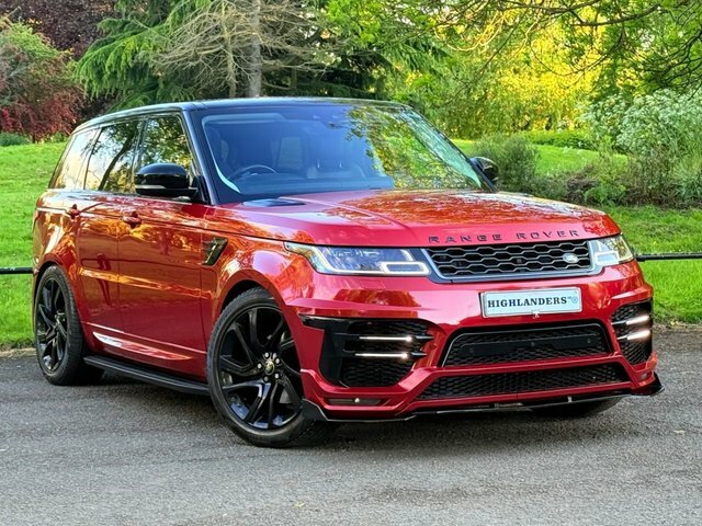 Land Rover Range Rover Sport 2019 3.0 Sd V6 Hse Dynamic Lumma Kit Black Pack 7 KM19NOE Red #2