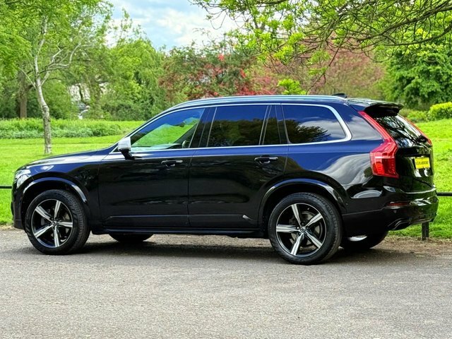 Volvo XC90 2016 2.0 D5 R-design Panoramic Sunroof Sat Nav Cam GN16GYC Black #3