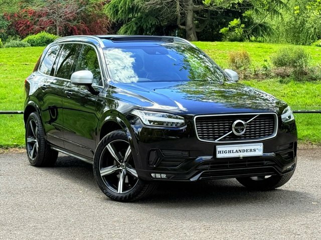 Volvo XC90 2016 2.0 D5 R-design Panoramic Sunroof Sat Nav Cam GN16GYC Black #2