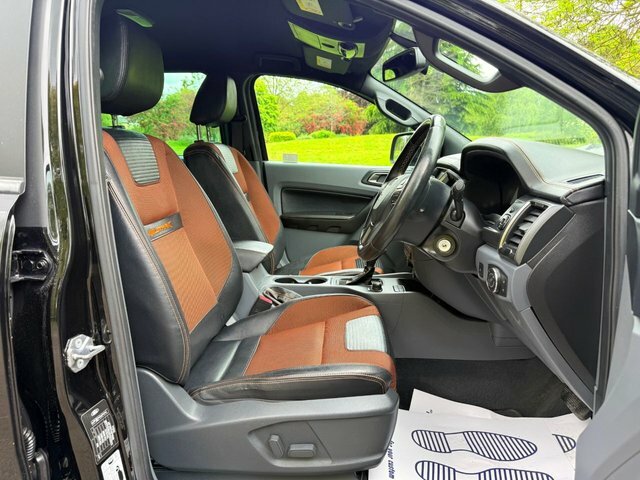 Ford Ranger 2019 3.2 Tdci Wildtrak Raptor Kit Pickup Double Ca YT19GAD Black #6