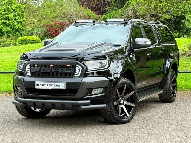 Ford Ranger 2019 3.2 Tdci Wildtrak Raptor Kit Pickup Double Ca Black