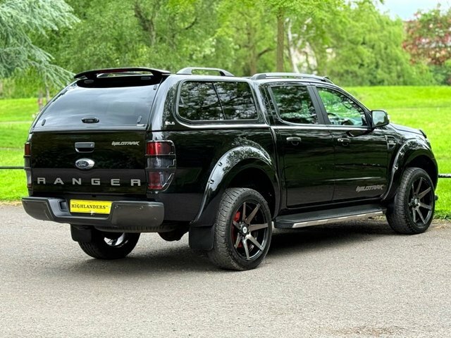 Ford Ranger 2019 3.2 Tdci Wildtrak Raptor Kit Pickup Double Ca YT19GAD Black #4