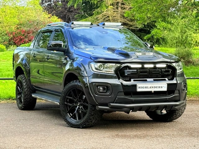 Ford Ranger 2020 3.2 Tdci Wildtrak Raptor Kit Pickup Double Ca AJ20GDY Grey #2