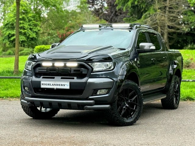 Ford Ranger 2019 3.2 Tdci Wildtrak Raptor Kit Pickup Double Ca Grey