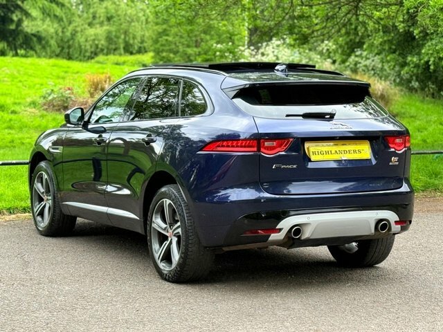 Jaguar F-Pace 2017 3.0 D300 V6 S Open Panoramic Roof Two-tone Le OW17BNX Blue #3