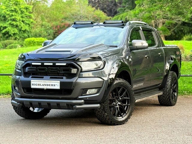 Ford Ranger 2017 3.2 Tdci Wildtrak Raptor Kit Pickup Double Ca Grey
