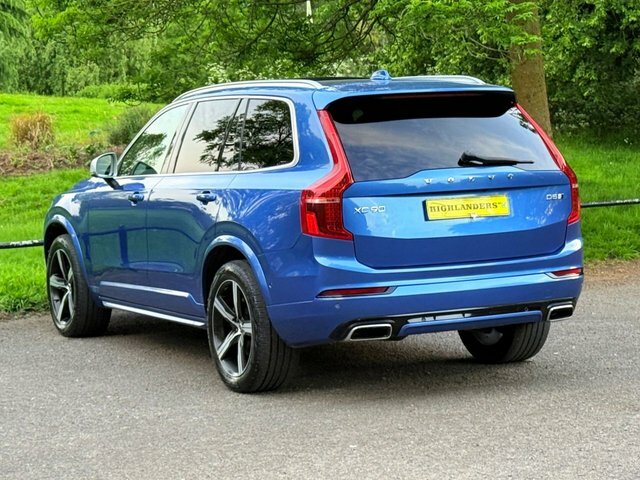 Volvo XC90 2016 2.0 D5 R-design Panoramic Sunroof Sat Nav Cam GX16YMK Blue #3