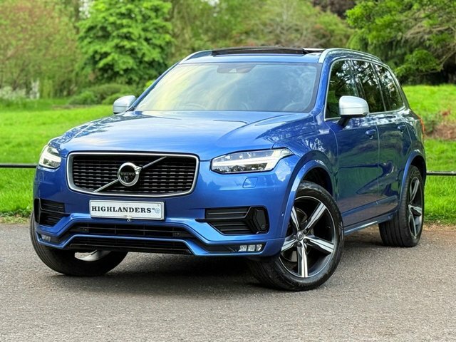 Volvo XC90 2016 2.0 D5 R-design Panoramic Sunroof Sat Nav Cam Blue