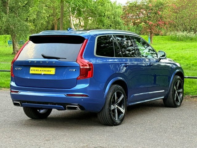 Volvo XC90 2016 2.0 D5 R-design Panoramic Sunroof Sat Nav Cam GX16YMK Blue #4